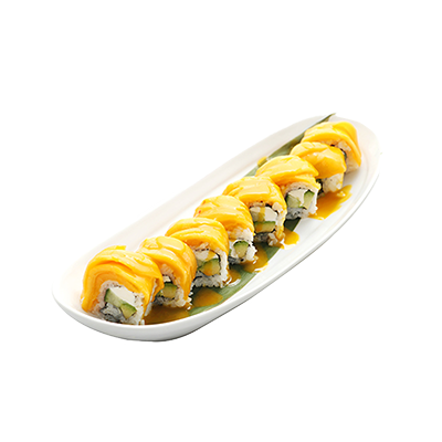 Tropical mango roll